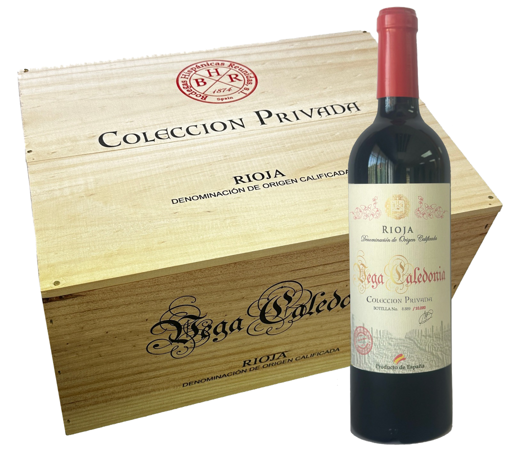 VEGA CALEDONIA AUTOR  Coleccion Privada 2015 - 750 ml -Wood Case