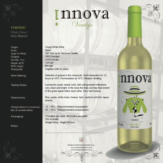 INNOVA Verdejo 2023 - 750 ml